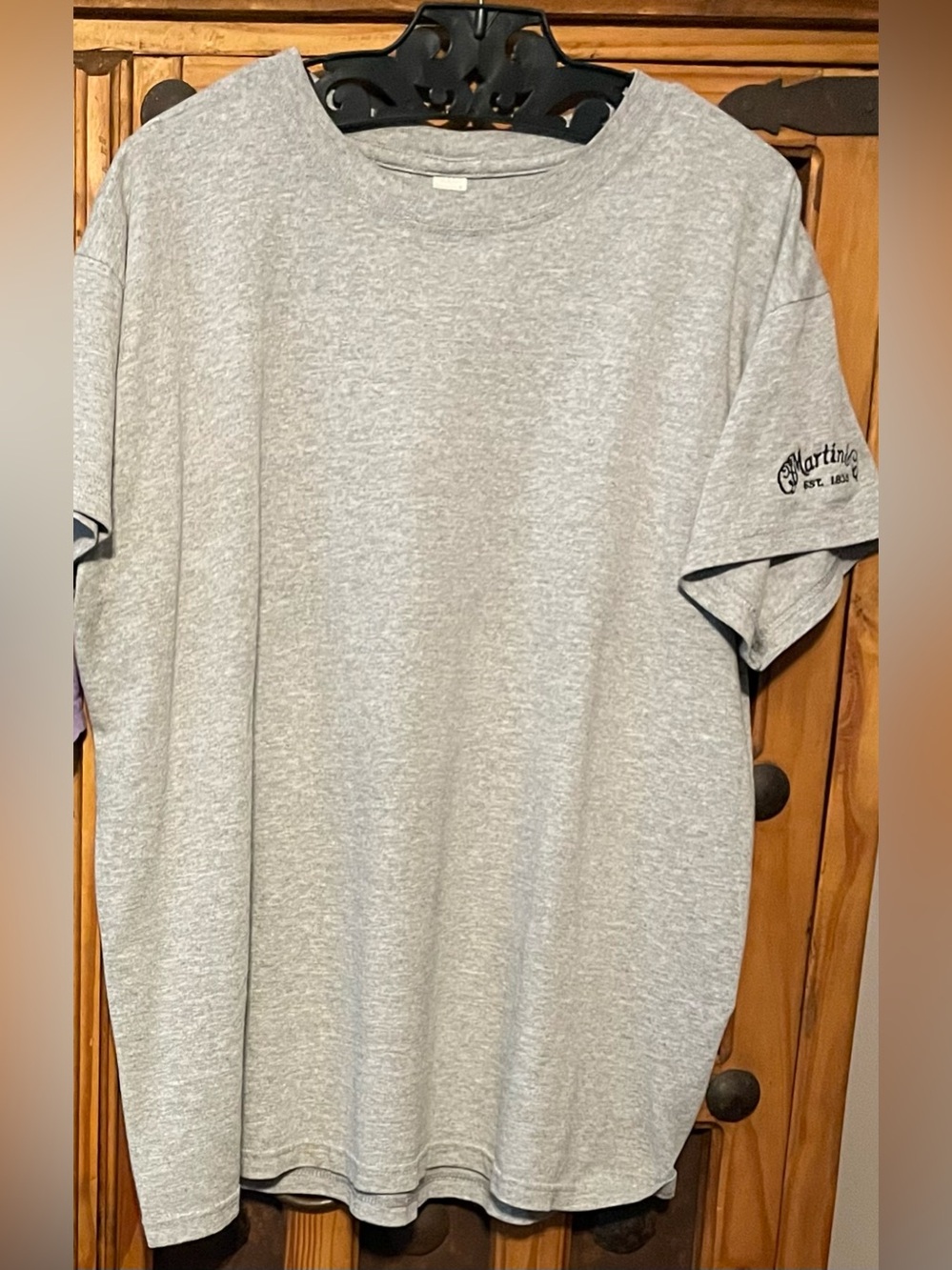 Grey Martin Guitar T-Shirt large women’s